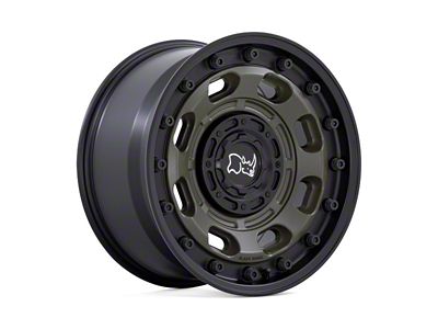 Black Rhino Atlas Olive Drab Green 6-Lug Wheel; 16x8; -10mm Offset (99-06 Silverado 1500)