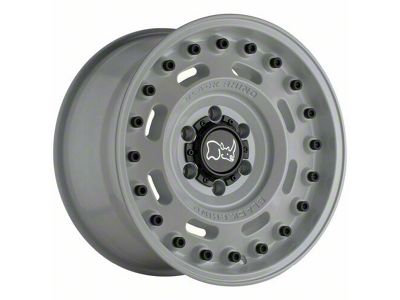Black Rhino Axle Battleship Gray 6-Lug Wheel; 18x9.5; 6mm Offset (99-06 Silverado 1500)