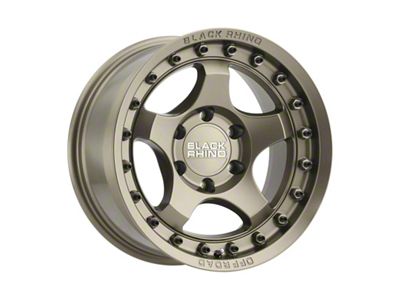 Black Rhino Bantam Bronze 6-Lug Wheel; 18x9; 12mm Offset (99-06 Silverado 1500)