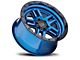 Black Rhino Barstow Dearborn Blue 6-Lug Wheel; 17x9.5; 12mm Offset (99-06 Silverado 1500)