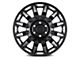 Black Rhino Mission Matte Black with Machined Tinted Spokes 6-Lug Wheel; 20x9; -18mm Offset (99-06 Silverado 1500)