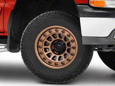 Black Rhino Outback Matte Bronze 6-Lug Wheel; 18x8.5; 0mm Offset (99-06 Silverado 1500)