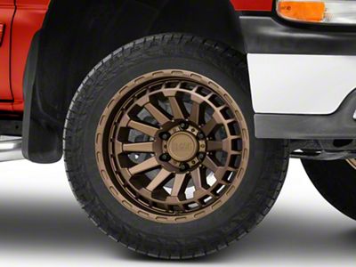 Black Rhino Raid Matte Bronze 6-Lug Wheel; 20x9.5; -18mm Offset (99-06 Silverado 1500)