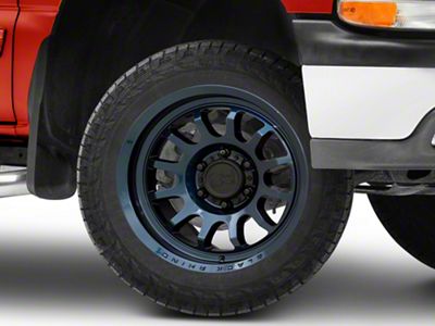 Black Rhino Rapid Midnight Blue 6-Lug Wheel; 20x9; 12mm Offset (99-06 Silverado 1500)