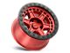 Black Rhino Reno Candy Red with Black Ring and Bolts 6-Lug Wheel; 17x8.5; -30mm Offset (99-06 Silverado 1500)