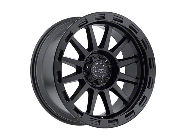 Black Rhino Revolution Matte Black 6-Lug Wheel; 17x9; 12mm Offset (99-06 Silverado 1500)