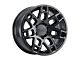 Black Rhino Ridge Matte Black 6-Lug Wheel; 17x8.5; -18mm Offset (99-06 Silverado 1500)