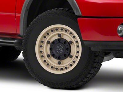 Black Rhino Armory Desert Sand 6-Lug Wheel; 17x9.5; 6mm Offset (04-08 F-150)