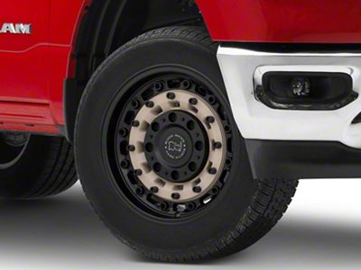 Black Rhino Arsenal Sand on Black 6-Lug Wheel; 20x12; -44mm Offset (19-25 RAM 1500)
