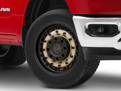 Black Rhino Arsenal Sand on Black 8-Lug Wheel; 20x12; -44mm Offset (06-08 RAM 1500 Mega Cab)