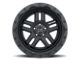 Black Rhino Barstow Textured Matte Black 5-Lug Wheel; 17x9.5; 0mm Offset (09-18 RAM 1500)