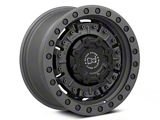 Black Rhino Abrams Textured Matte Gunmetal 6-Lug Wheel; 17x8.5; 0mm Offset (23-25 Canyon)