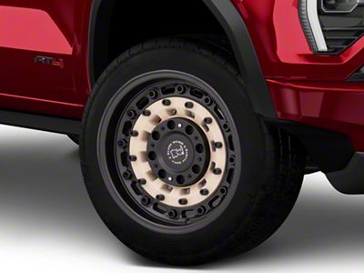 Black Rhino Arsenal Sand on Black 6-Lug Wheel; 20x9.5; 12mm Offset (23-26 Canyon)