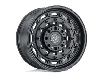 Black Rhino Arsenal Textured Matte Black 6-Lug Wheel; 16x8; -10mm Offset (15-22 Canyon)