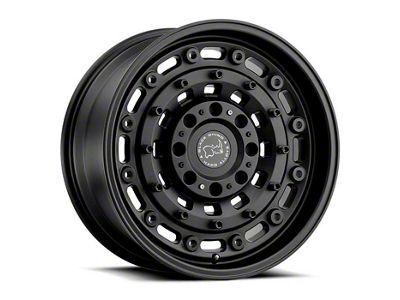 Black Rhino Arsenal Textured Matte Black 6-Lug Wheel; 17x9.5; 12mm Offset (23-24 Canyon)