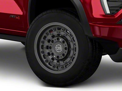 Black Rhino Arsenal Textured Matte Black 6-Lug Wheel; 18x9.5; 12mm Offset (23-25 Canyon)