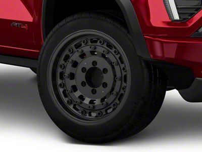 Black Rhino Arsenal Textured Matte Black 6-Lug Wheel; 20x12; -44mm Offset (23-26 Canyon)