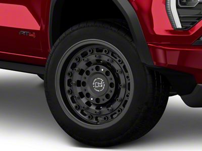 Black Rhino Arsenal Textured Matte Black 6-Lug Wheel; 20x9.5; 0mm Offset (23-25 Canyon)