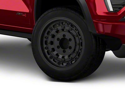 Black Rhino Arsenal Textured Matte Black 6-Lug Wheel; 20x9.5; -18mm Offset (23-25 Canyon)