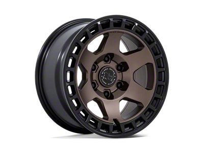 Black Rhino Bahari Burnt Bronze with Matte Black Lip 6-Lug Wheel; 17x8.5; 25mm Offset (23-26 Canyon)