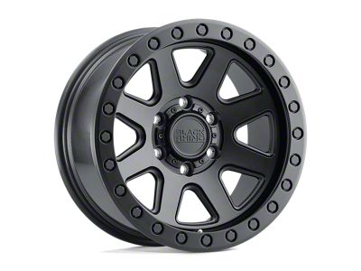 Black Rhino Baker Matte Black 6-Lug Wheel; 18x9; -18mm Offset (23-24 Canyon)