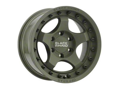 Black Rhino Bantam Olive Drab Green 6-Lug Wheel; 18x9; 12mm Offset (23-25 Canyon)