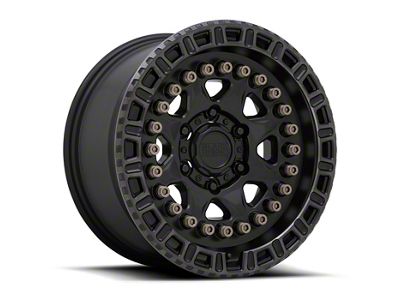 Black Rhino Carbine Matte Black with Machined Tinted Ring and Bronze Bolts 6-Lug Wheel; 20x9; 0mm Offset (23-25 Canyon)