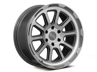 Black Rhino Chase Brushed Gunmetal 6-Lug Wheel; 20x8.5; 0mm Offset (23-25 Canyon)