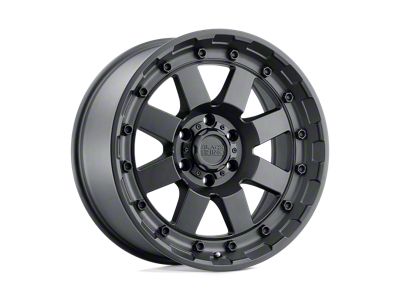 Black Rhino Cleghorn Matte Black 6-Lug Wheel; 17x8.5; 12mm Offset (15-22 Canyon)