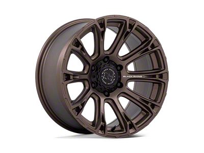 Black Rhino Diamondback Burnt Bronze 6-Lug Wheel; 17x9; -12mm Offset (23-26 Canyon)