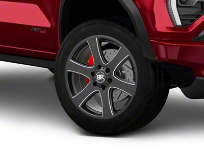 Black Rhino Haka Gloss Black Milled 6-Lug Wheel; 20x8.5; 45mm Offset (23-25 Canyon)