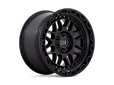 Black Rhino Holcomb Matte Black 6-Lug Wheel; 17x9.5; 12mm Offset (15-22 Colorado)