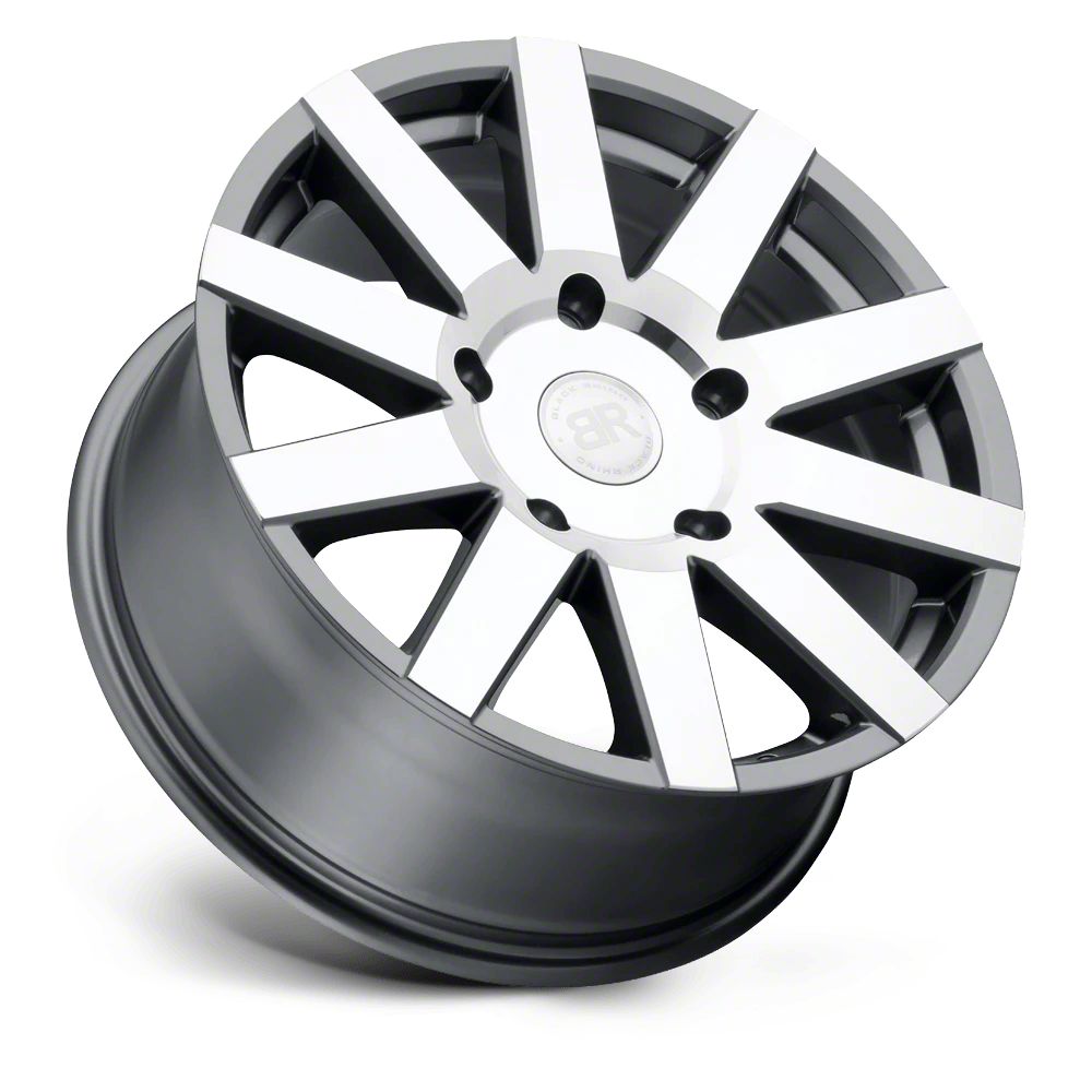 Black Rhino Canyon Journey Gloss Gunmetal with Mirror-Cut
