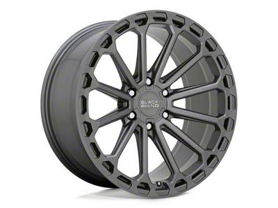 Black Rhino Kaizen Matte Gunmetal 6-Lug Wheel; 17x9.5; -12mm Offset (23-25 Canyon)