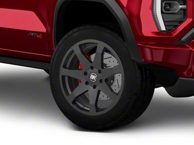 Black Rhino Mozambique Matte Black 6-Lug Wheel; 20x8.5; 45mm Offset (23-25 Canyon)
