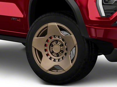 Black Rhino Muzzle Matte Bronze 6-Lug Wheel; 20x9; -18mm Offset (23-26 Canyon)