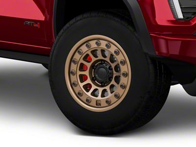 Black Rhino Outback Matte Bronze 6-Lug Wheel; 17x8; 32mm Offset (23-26 Canyon)