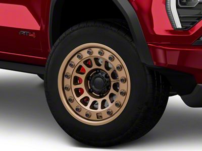 Black Rhino Outback Matte Bronze 6-Lug Wheel; 18x8; 32mm Offset (23-26 Canyon)