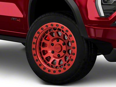 Black Rhino Primm Candy Red with Black Bolts 6-Lug Wheel; 20x9.5; -12mm Offset (23-26 Canyon)