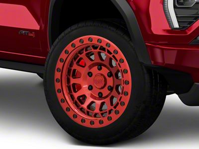 Black Rhino Primm Candy Red with Black Bolts 6-Lug Wheel; 20x9.5; 12mm Offset (23-26 Canyon)