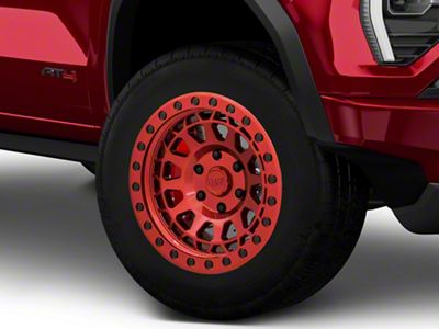 Black Rhino Primm Candy Red with Black Bolts 6-Lug Wheel; 18x9.5; -12mm Offset (23-26 Canyon)