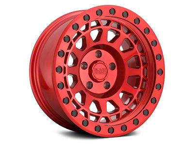 Black Rhino Primm Candy Red 6-Lug Wheel; 17x9; -12mm Offset (23-25 Canyon)