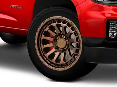 Black Rhino Raid Matte Bronze 6-Lug Wheel; 20x9.5; 12mm Offset (15-22 Canyon)