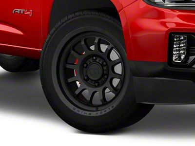 Black Rhino Rapid Matte Black 6-Lug Wheel; 20x9; 12mm Offset (15-22 Canyon)
