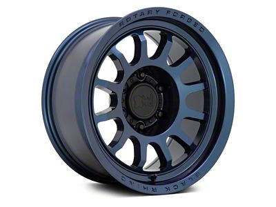 Black Rhino Rapid Midnight Blue 6-Lug Wheel; 17x8.5; 0mm Offset (23-25 Canyon)