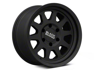 Black Rhino Stadium Matte Black 6-Lug Wheel; 17x9.5; -18mm Offset (23-25 Canyon)