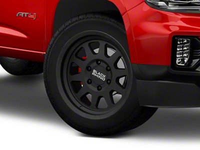 Black Rhino Stadium Matte Black 6-Lug Wheel; 20x9; 12mm Offset (15-22 Canyon)