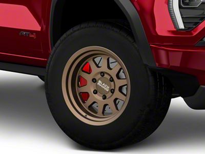 Black Rhino Stadium Matte Bronze 6-Lug Wheel; 17x9.5; -18mm Offset (23-25 Canyon)