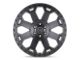 Black Rhino Warlord Matte Gunmetal 6-Lug Wheel; 18x9; 12mm Offset (15-22 Canyon)