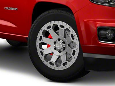 Black Rhino Warlord Matte Gunmetal 6-Lug Wheel; 20x9; 12mm Offset (15-22 Canyon)